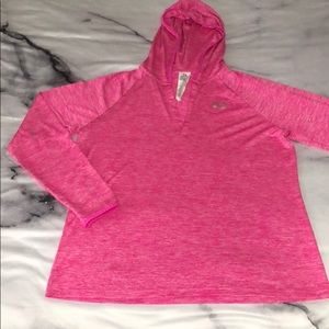 Pink Under Armour shirt